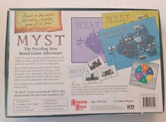 Myst Board Game 1998 University Games – Adventure Puzzle- Used Complete