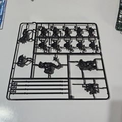 Warhammer Fantasy Battle Masters Board Game 1992 Parts Chaos Army Sprue