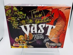 Vast: The Crystal Caverns SIGNED by Patrick Leder & Kyle Ferrin RARE Gen Con