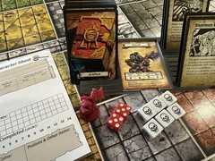 HeroQuest Character Dashboard 4 Pack Player Card Organizer Set