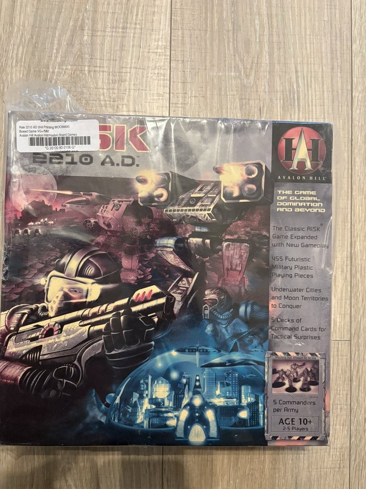 Avalon Hill Risk 2210 A.D. Moon Gameboard Expansion Pack