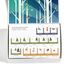 Winterhaven Woods Fresh Snow Card Game Complete w/ Expansion Cards 2023