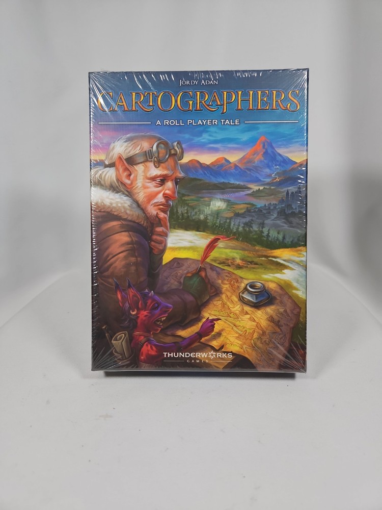 Cartographers by Jordy Adan – A Roll Player Tale Board Game, Brand New & Sealed