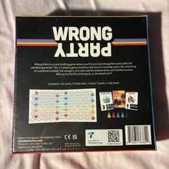 Wrong Party Board Game NEW Sealed | Unstable Games | 2–5 Players