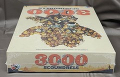 3000 Scoundrels Board Game – Wild West Strategy Game for 2-4 Players, Ages 12+