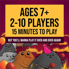 Party Pack – 2-10 Players – Ages 7+ – 15 Minutes to Play – Party & Family Card G
