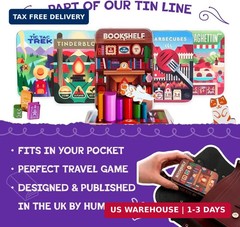 Bookshelf By Alley Cat Games Ages 8 2-4 Players Cooperative Stacking Game Skill