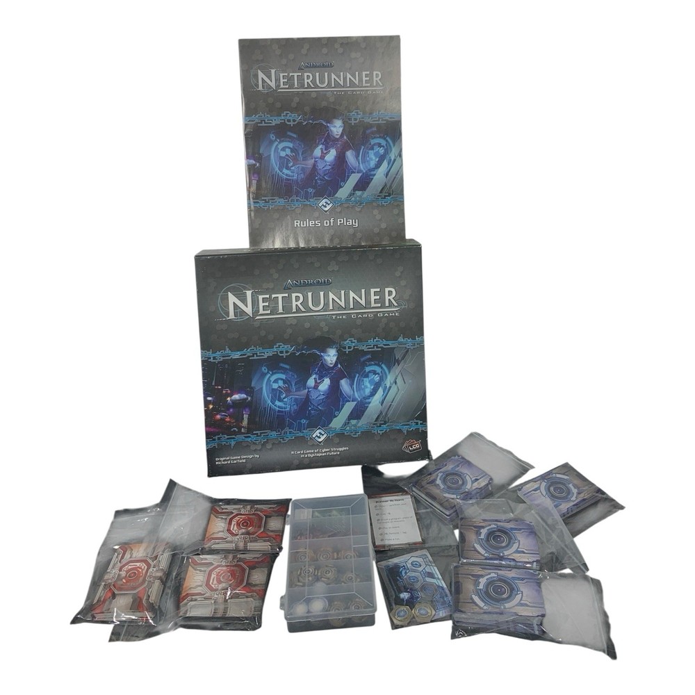 Android Netrunner Card Game Core Set – 100% Complete Fantasy Flight 2012