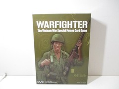 Dan Verssen Games Warfighter: The Vietnam War Special Forces Card game opened.