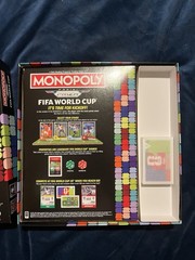 Hasbro Monopoly FIFA World Cup 26 Board Game NO CARDS INCLUDED