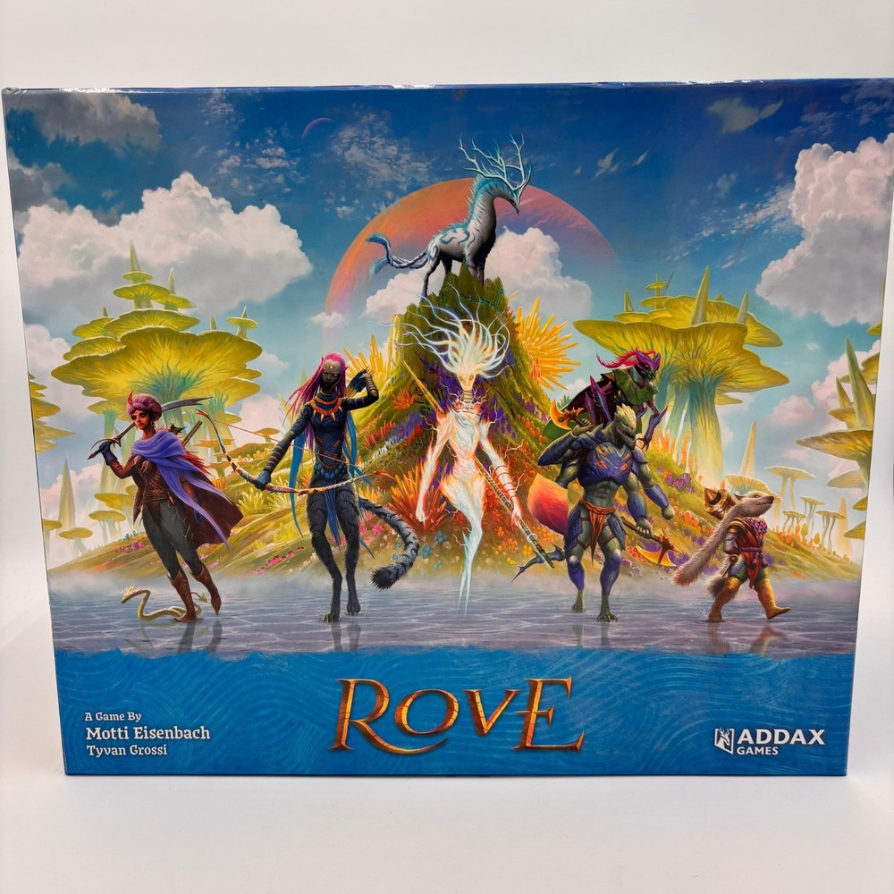 Addax Games Rove Board Game New Fantasy Campaign Adventure 2025