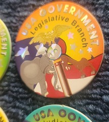 Vintage USA Government Holographic POG Set Executive Judicial Legislative Lot