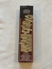 Classic Mini Wooden Blocks Stacking Tumbling Game 72 Pc hand Crafted New
