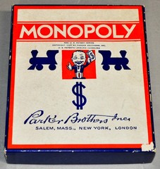 Vintage Monopoly Game – With all original parts/No Board – Copyright 1935