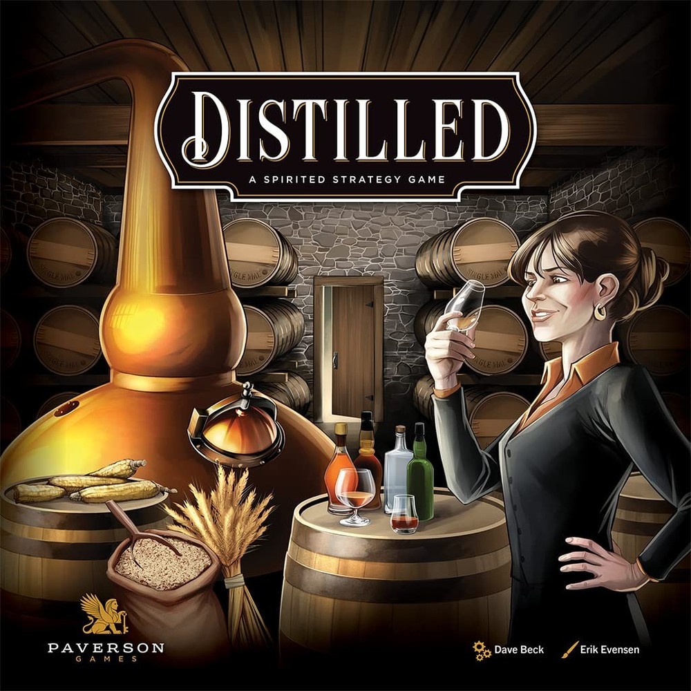 Distilled: A Spirited Strategy Game, Highly-Thematic Standard, Multi-color