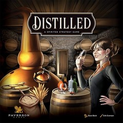 Distilled: A Spirited Strategy Game, Highly-Thematic Standard, Multi-color