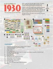 Rio Grande Games: 1930: The Golden Ages of Airlines – BRAND NEW
