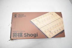 Yellow Mountain Imports Magnetic Travel Shogi Strategy Board Game Complete