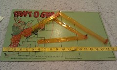 VTG 1948 Nu-Age Industries Pant-O-Graf Drawing Art Game Leominster, MA USA w/Box