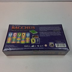 Bacchus card game by Alex Zucchini SEALED 3-5 players, ages 10+, 20-30 Minutes