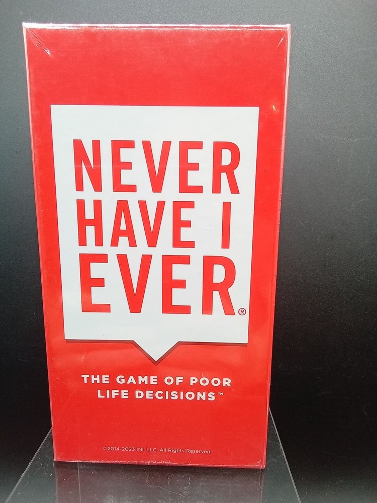 Never Have I Ever Party Card Game – The Game Of Poor Life Decisions For Ages 17+