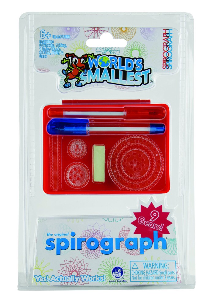 World’s Smallest SPIROGRAPH Art Toy Mini Travel Miniature