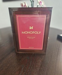 MONOPOLY Heritage Edition WS Game Company Wood Bookshelf Board Game Complete