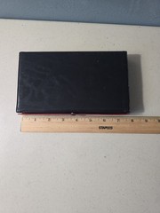 Hong-Kong Double Six Jumbo Dominoes Complete Set With Black Case Vintage