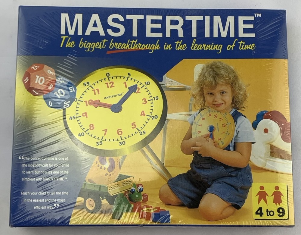 2000 Mastertime Game Master Time Clock Game New Sealed FREE SHIPPING