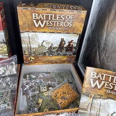 Battles of Westeros Bundle | Core Set + Five Expansions | FFG | Many UNPUNCHED!
