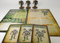 Well Painted Trun Hunters Miniatures & cards No box (3)Shadows of Brimstone FFP