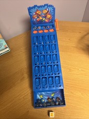 Piranha Panic Board Game by Mattel Vintage 2005 Fish Marbles Ages 5-Up Complete