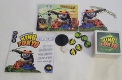 Iello- King of Tokyo Richard Garfield Board Game 2014 w/ Power Up! And Halloween