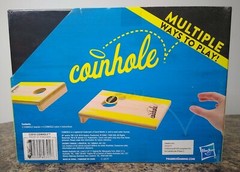 Hasbro Coinhole Game Tabletop Coin Bouncing Cornhole Party Game, New Sealed
