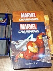 Marvel Champions Base Game with 2 Scenario Packs and 3 Hero Packs