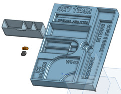 Sky Team – Box Insert – Fits the Turbulence Expansion! Storage Solution upgrade