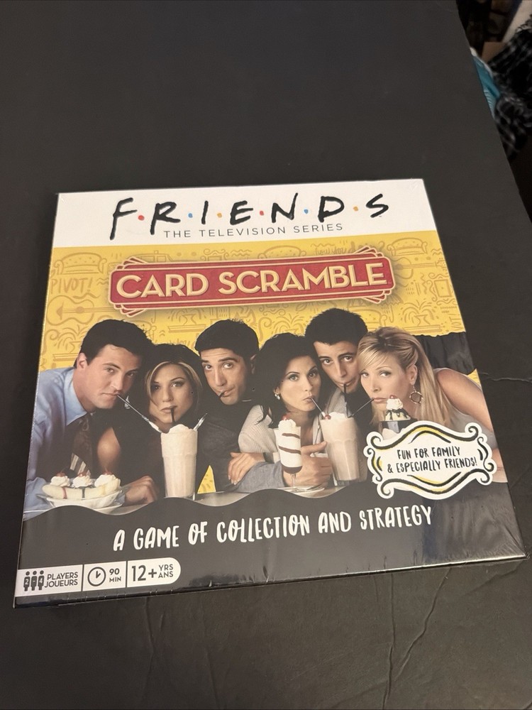 New Friends Television Series Card Scramble A Game of Collection And Strategy