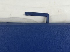 Vintage 1973 Monopoly Board Game Blue Hard Plastic Travel Case Complete