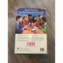 Milton Bradley Taboo Board Game Adult Unisex OS Multi Good 1989 Vintage Party