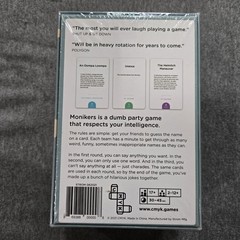 Monikers – A Party Card Game by CMYK Games, 2021 – New & Sealed