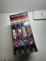 Lazer Rydz Board Game Greater Than Games Retro 80s VHS Style Neon Racing Set