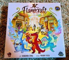Flamecraft Board Game – SEALED! – Cardboard Alchemy, Lucky Duck Games