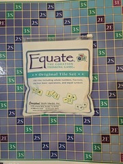 Equate Math Board Game Equation Thinking 8 Years Plus Homeschool Complete! VTG