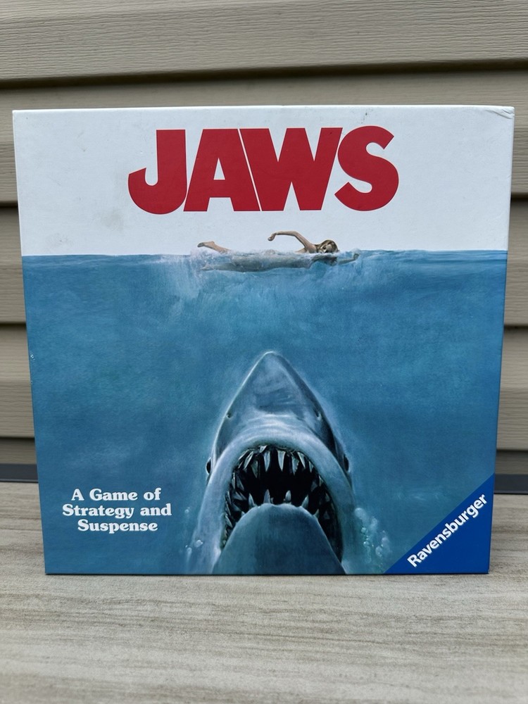 Ravensburger Jaws Board Game Strategy Suspense 2-4 Players Ages 12+