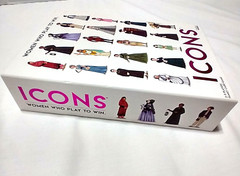 ICONS A Strategy Game about Women Who Play To Win, NEW, Ages 8+, 2-8 Players