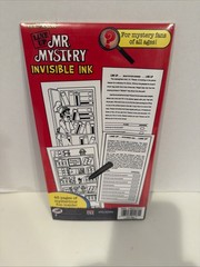 YES! KNOW Line Up Mr. Mystery Invisible Ink Children’s Game Book NEW