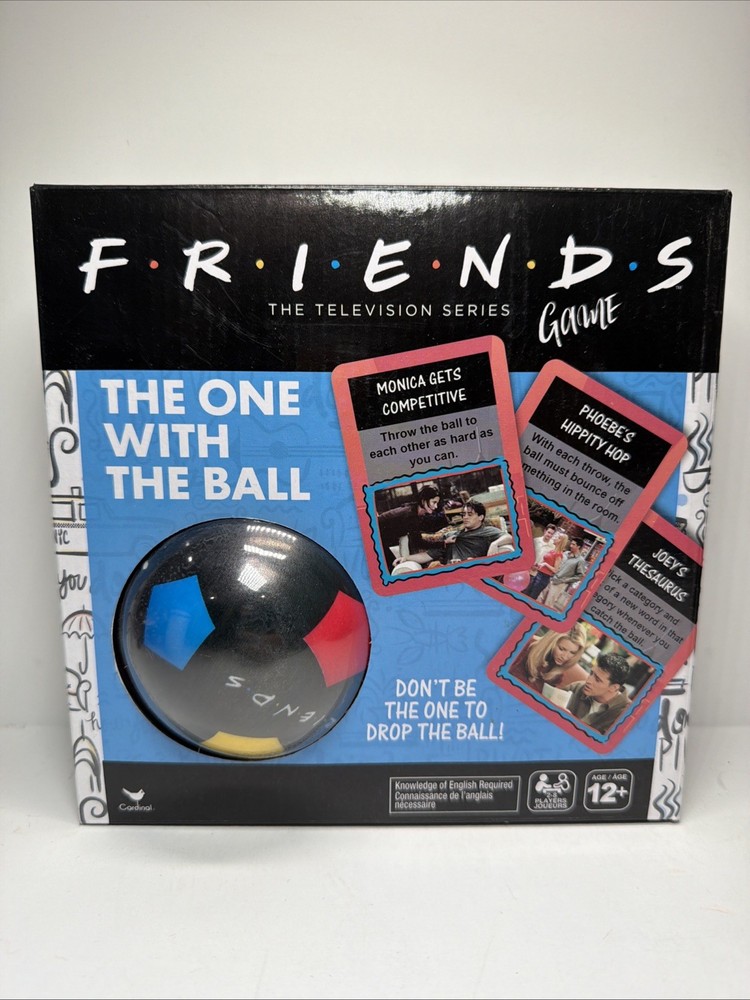 Friends ’90s Nostalgia TV Show The One With The Ball Party Game Teens & Adults