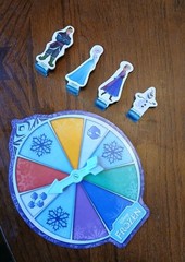 Disney Frozen Surprise Slides Board Game Complete 2 to 4 players ages 3 and up