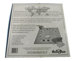World Domination Boardgame 2004 Candle Games Sealed Cards Money Stack Unused BN