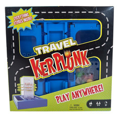Kerplunk Games Travel Portable Kids Built-In Base Storage Unit Balls Sticks NEW
